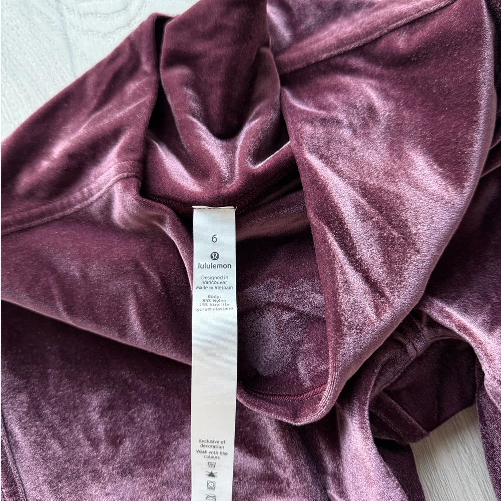 Lululemon Athletica Purple High-Waisted Leggings - Picture 7 of 13